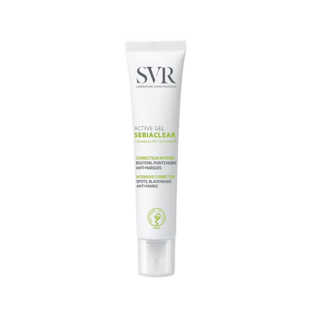 SVR Sebiaclear Active gel - 40ml | اس في ار جل معالج لحب الشباب و الاثار - 40 مل