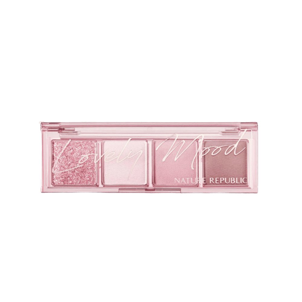 Nature Republic Paletta 03 Cool Pink Lovely Mood - 2.7 g | نيتشر ريببلك باليت اي شادو لوفلي مود - 2.7 غ