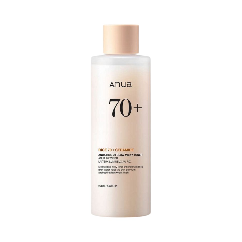 Anua Rice 70 Glow Milky Toner - 250ml | أنوا تونر حليبي بمستخلص الأرز - 250 مل