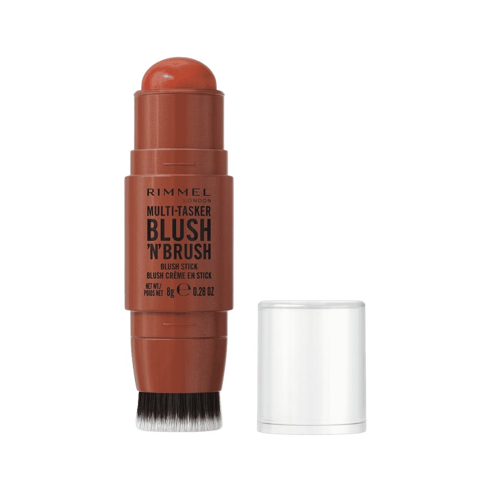 Rimmel Multi-Tasker Blush'N'Brush - 8g | ريميل بلاشر كريمي مع فرشاة مدمجة - 8 غرام