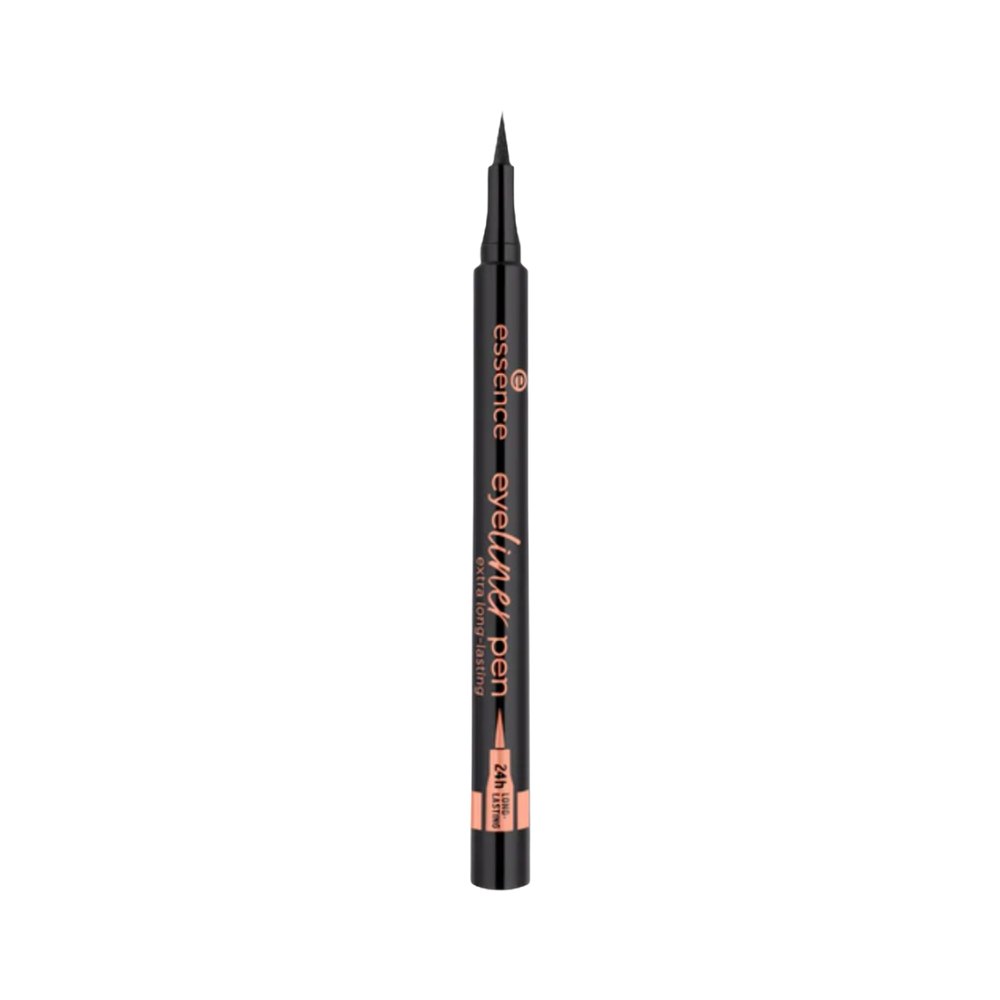Essence Eyeliner Pen Extra Long-Lasting 010 Blackest Black | ايسنس قلم تحديد العيون يدوم طويلاً للغاية 010
