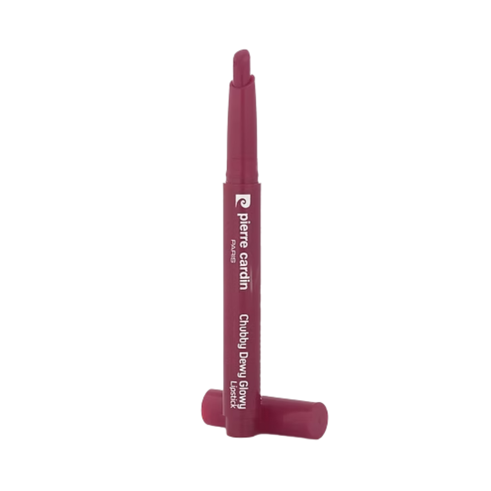 Pierre Cardin Chubby Dewy Glowy Lipstick - 2g | بيير كاردان أحمر شفاه تشوبي ديوي غلوي - 2 غ
