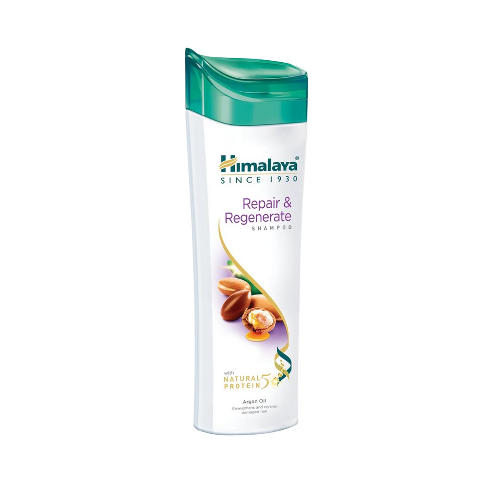 himalaya Repair & Regenerate Argan Oil Shampoo- 400ml | هيمالايا شامبو بزيت الأرجان لإصلاح الشعر - 400 مل