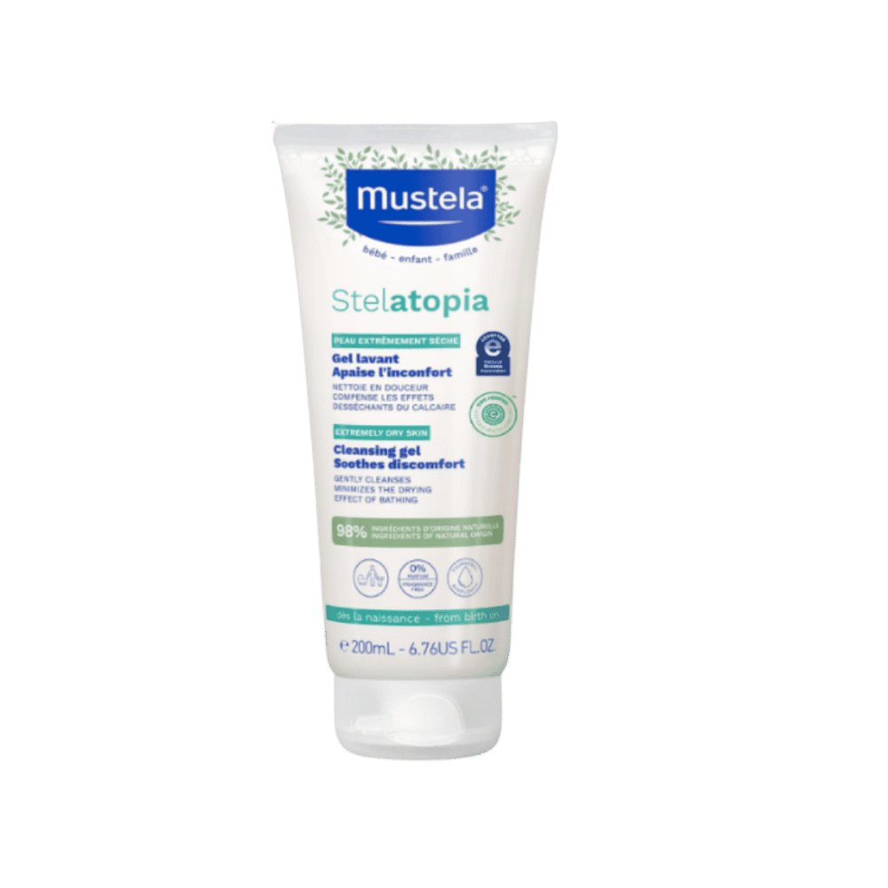Mustela Cleansing Gel Soothing Discomfort - 200ml | موستيلا جل استحمام مهدئ للبشرة - 200 مل