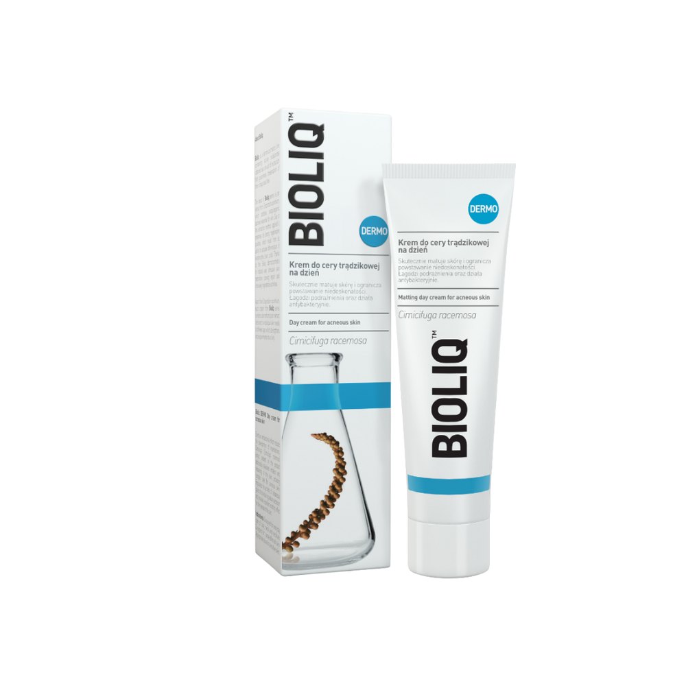 BIOLIQ Day Cream For Acnic Skin - 50ml | بايوليك كريم نهاري للبشرة المعرضة لحب الشباب - 50 مل