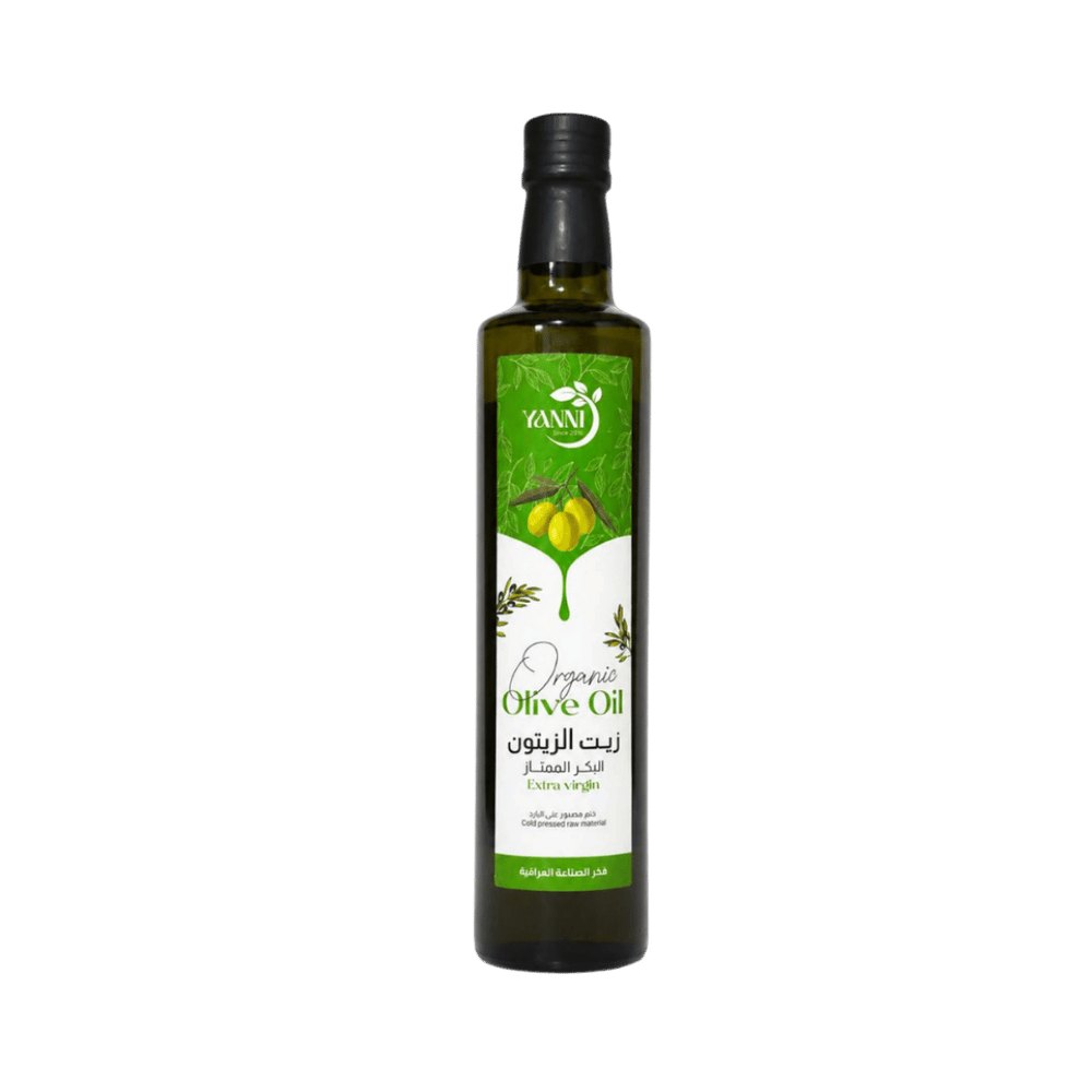 YANNI Organinc Olive Oil - 500ml - 500ml | ياني زيت زيتون عضوي - 500مل
