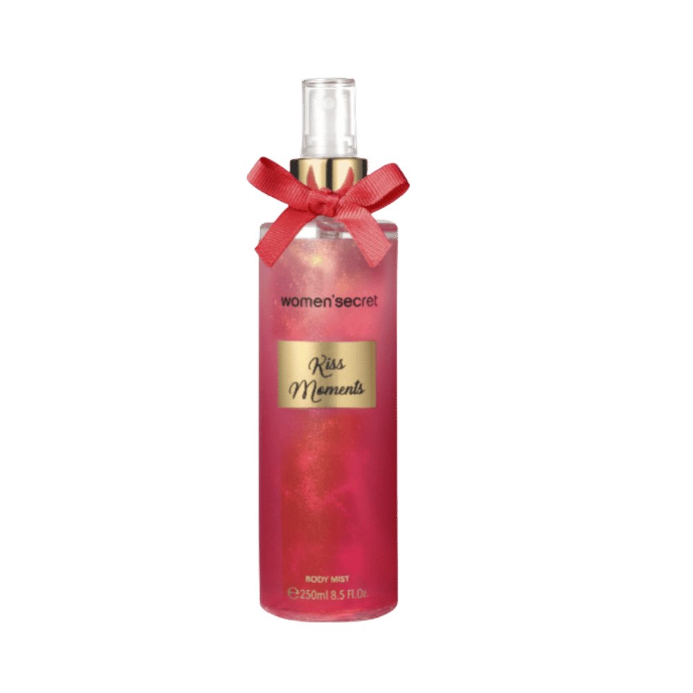women secret beauty Body Mist Kiss Moments - 250ml | وومن سيكريت بدي مست كيس مومنتس - 250مل