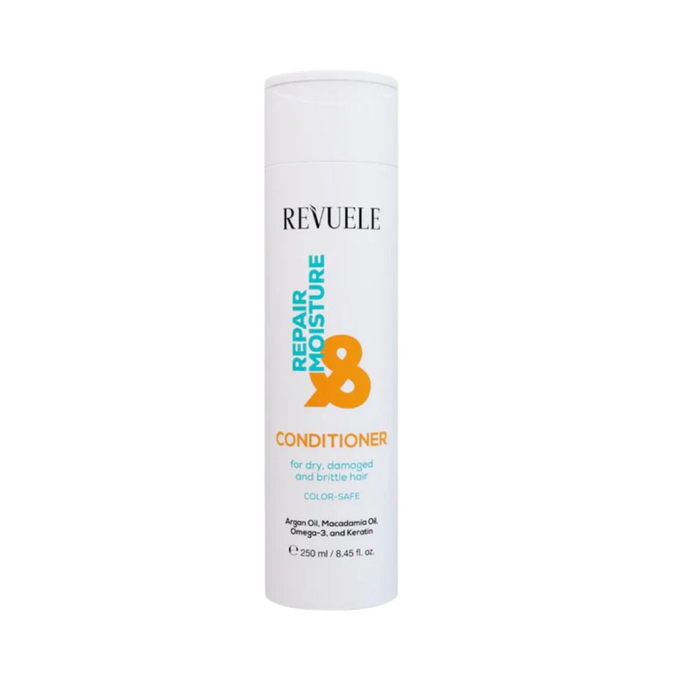 Revuele Repair & Moisture Conditioner for Restoring and Moisturizing Hair - 250ml | ريفويل بلسم لترميم الشعر و ترطيبه - 250 مل