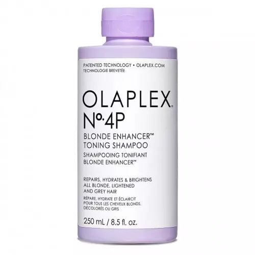 Olaplex Blonde Enhancer Toning Shampoo No. 4P - 250ml | اولابليكس شامبو معزز للشعر الأشقر رقم 4P - 250 مل