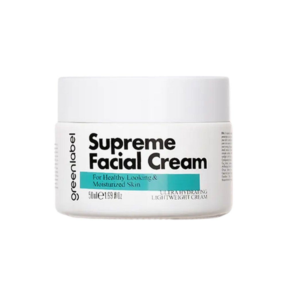 GREEN LABEL Supreme Facial Cream - 50ml | غرين لابل كريم وجه مرطب سوبريم - 50مل