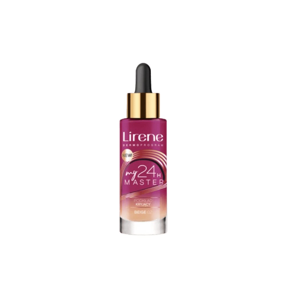 Lirene My Master Covering Foundation - 30ml | ليرين كريم أساس ماستر 24 ساعة طبيعي - 30مل
