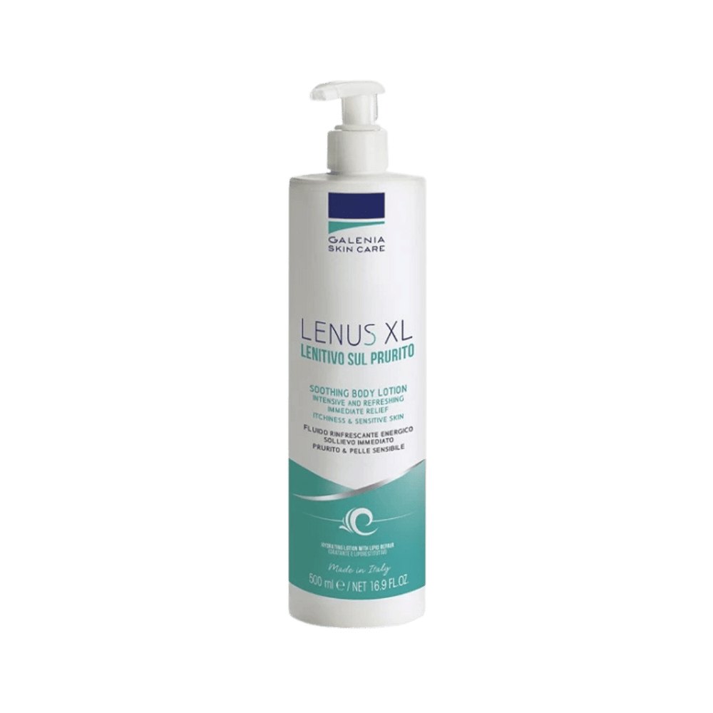 Galenia Skin Care Lenus XL Intensive Sul Prurito Soothing Body Lotion - 500ml | غالينيا للعناية بالبشرة لوشن مهدئ للجسم ضد الحكة - 500 مل XL - 500مل