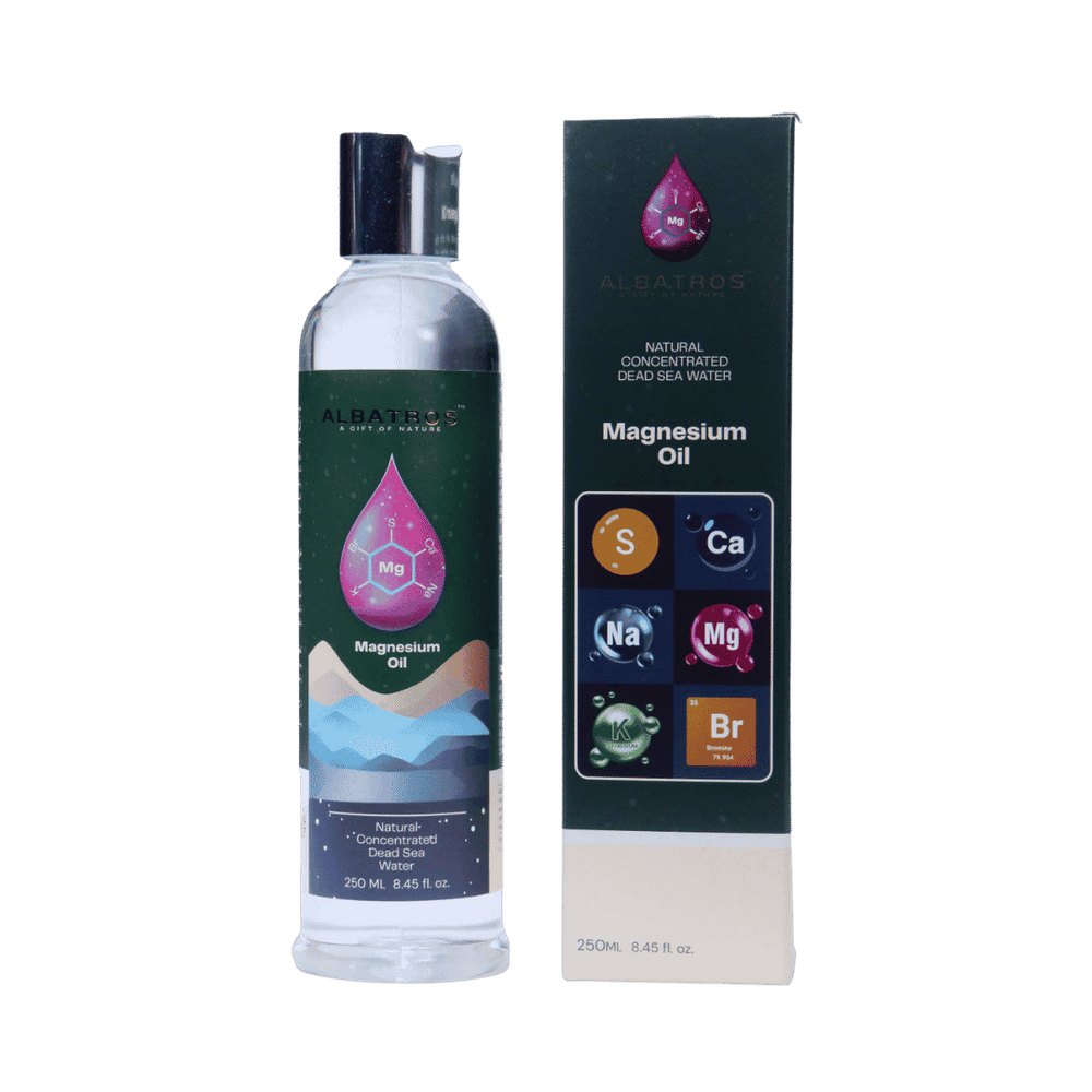 AL BATROS Magnesium Oil - 250ml | الباتروس زيت المغنيسيوم - 250 مل