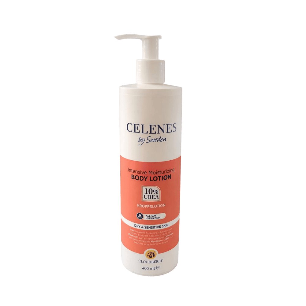 Celenes by Sweden Intensive Moisturizing Body Lotion 10% Urea - 400ml | سيلينس لوشن جسم مرطب مكثف 10% يوريا - 400مل