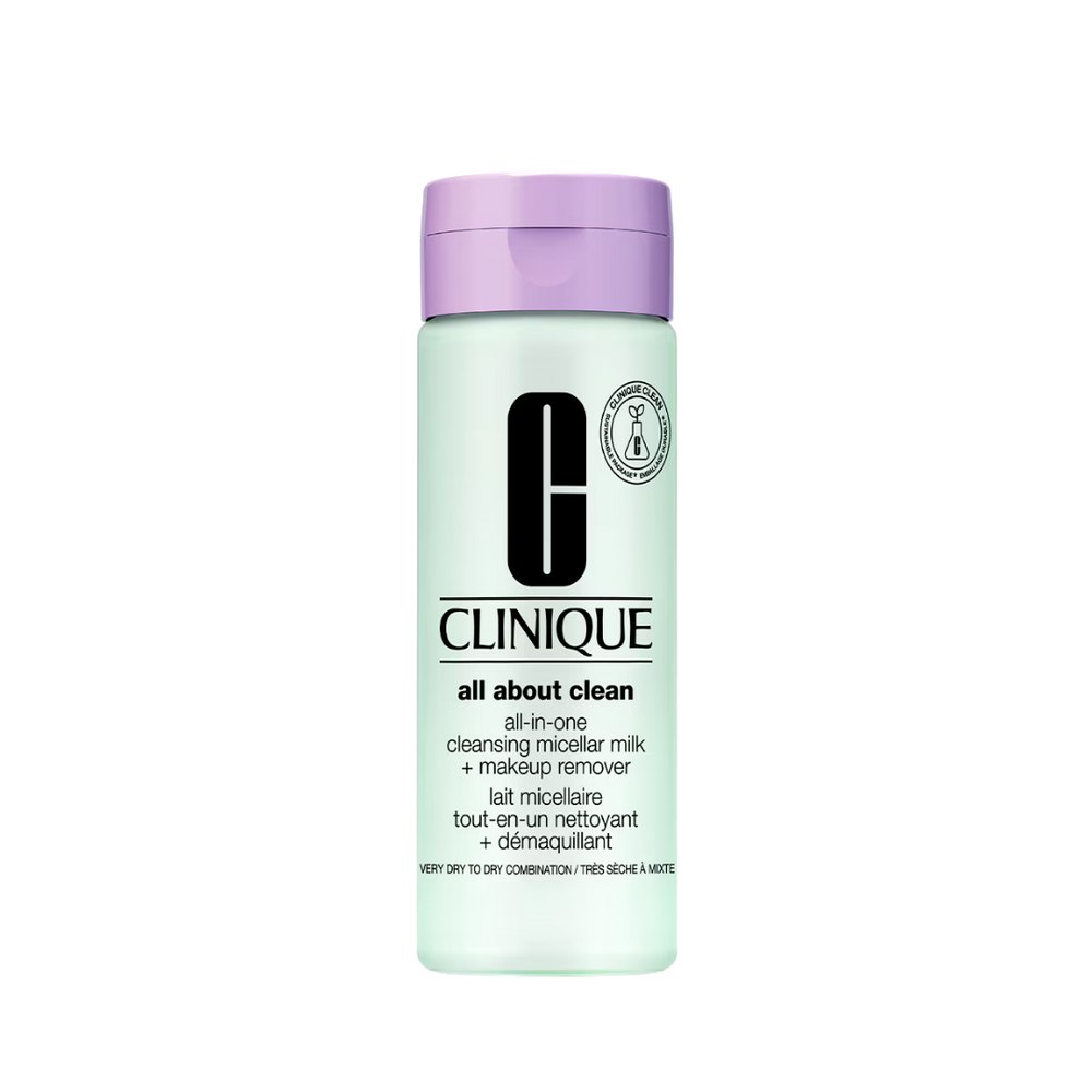 Clinique All About Clean All-in-One Cleansing Micellar Milk Makeup Remover - 200ml | كلنيك حليب ميسيلار مزيل مكياج - 200 مل