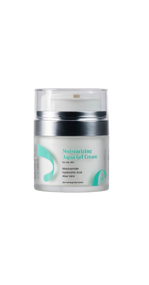 cosmolive Moisturizing Aqua Gel Cream For Oily Skin 72H - 50ml | كوزمولايف مرطب للبشرة الدهنية - 50 مل