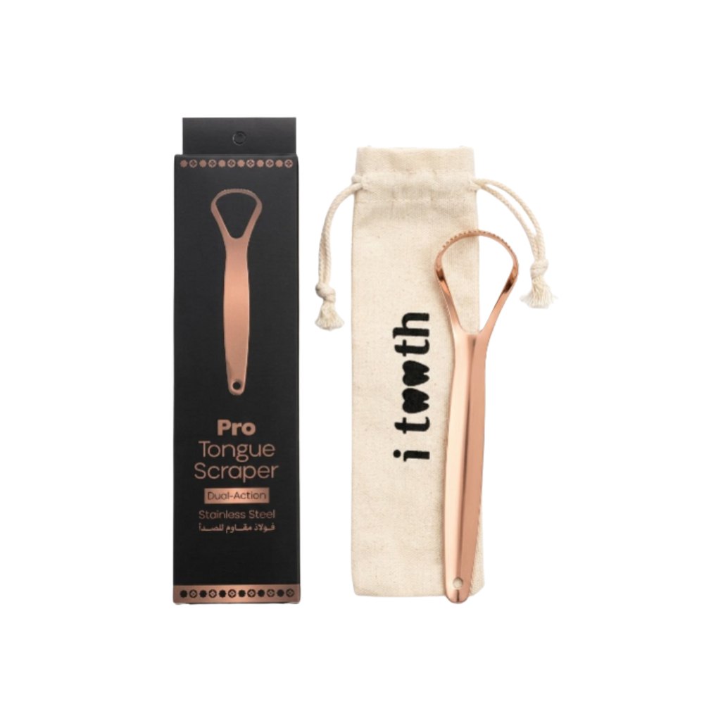 i tooth Pro Tongue Scraper Copper | اي توث مكشطة لسان برو