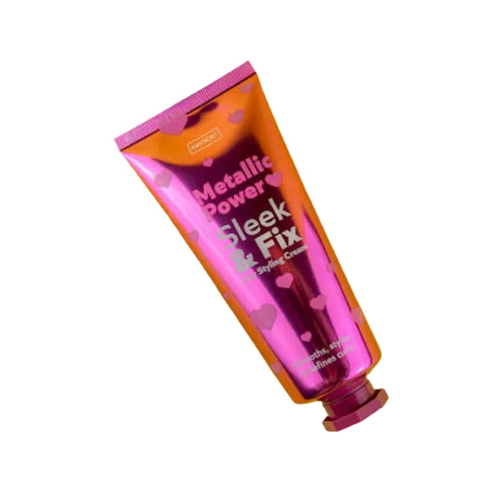 Sence Metallic Power Sleek & Fix Hair Gel Styling Cream - 150ml | سينس بيوتي كريم جل تصفيف الشعر ميتاليك باور للتحكم والتثبيت - 150 مل