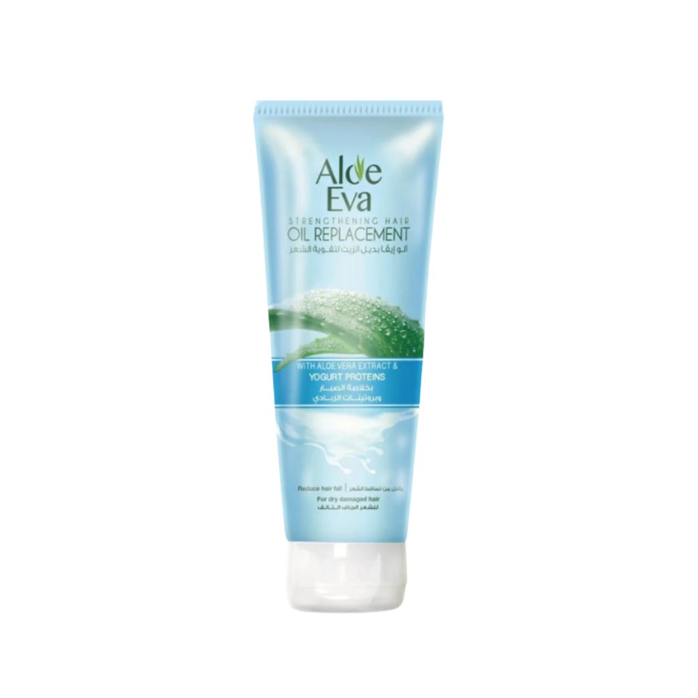 Eva Oil Replacement with Aloe Vera Extract & Yogurt Protrins - 250ml | ألو إيفا بديل زيت لتقوية الشعر - 250مل