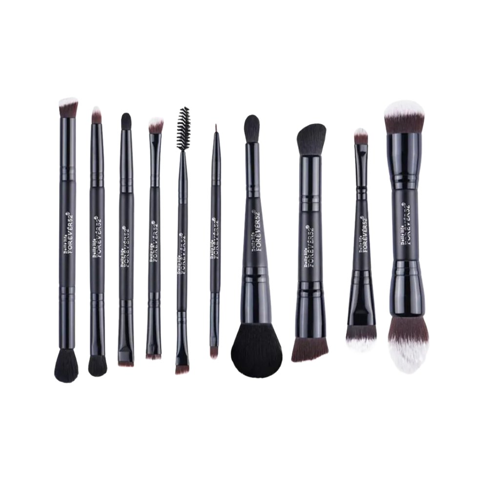 FOR EVER52 Double Side Brush Set | فور إيفر52 مجموعة فرش مكياج مزدوجة الأطراف