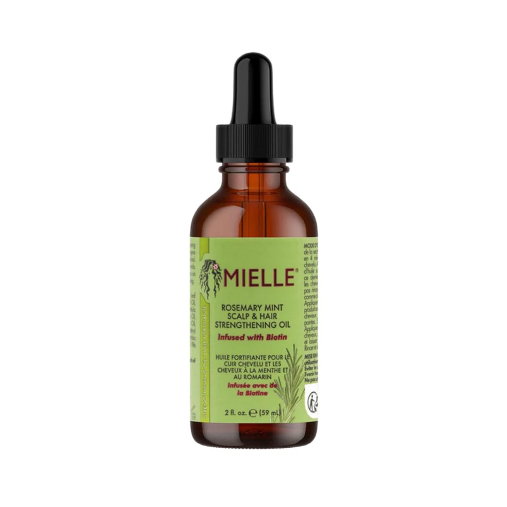 Mielle Rosemary Mint Scalp & Hair Strengthening Oil - 59ml | ميلي زيت الروزميري المقوي لفروة الرأس و الشعر - 59 مل