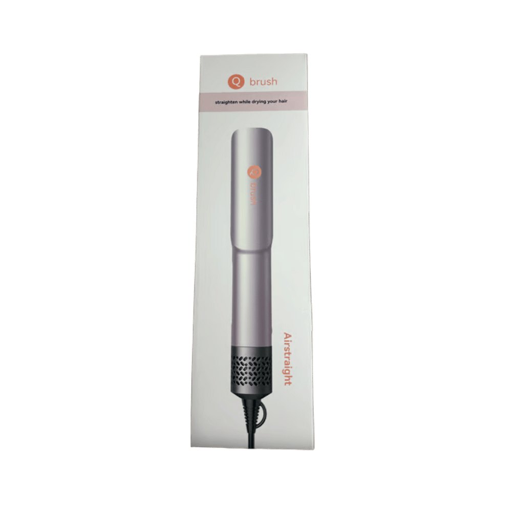 Q brush professional 2N1 hair straightener And Hair Dryer | كيو برش جهاز تمليس الشعر الاحترافي 2 في 1