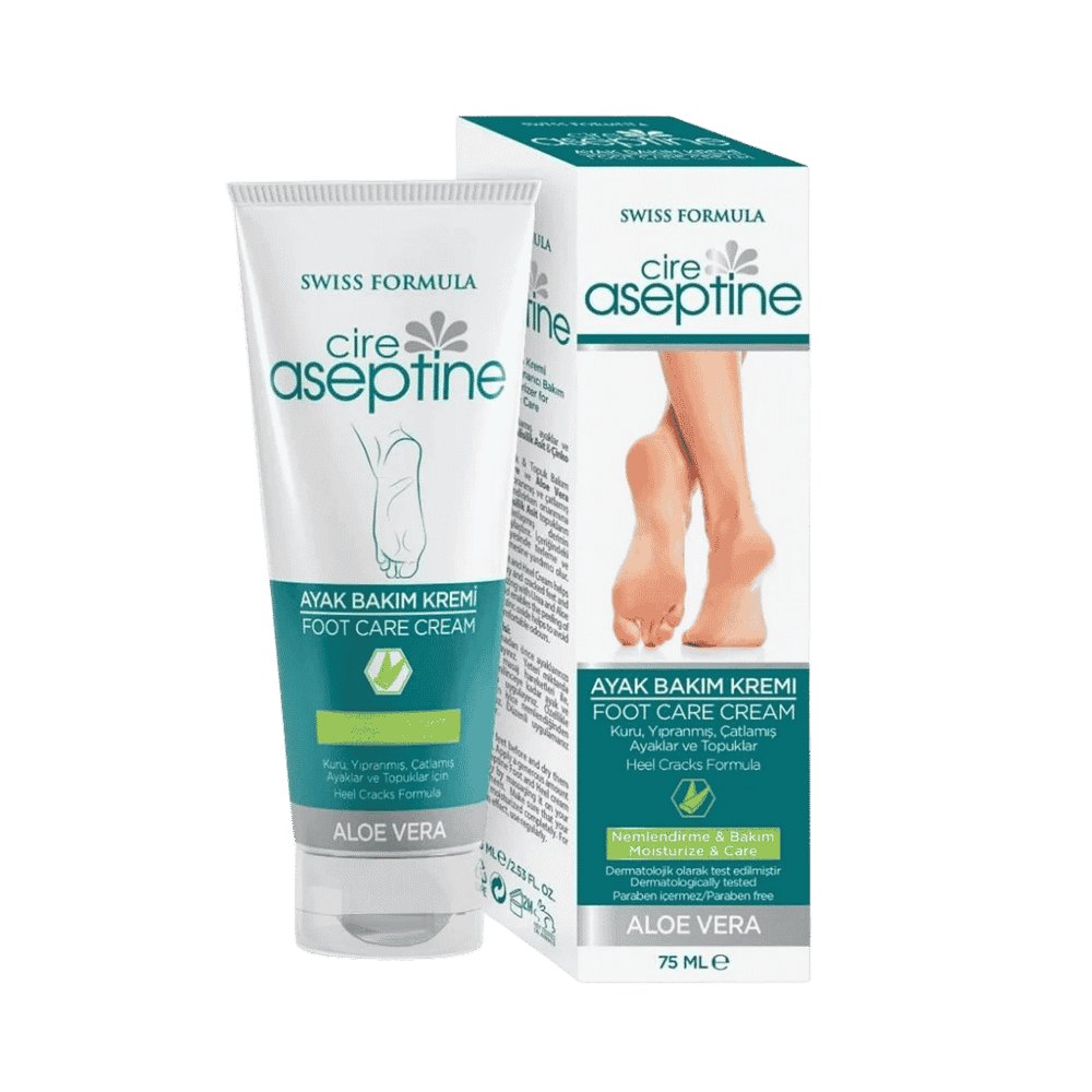 Cire Aseptine Ayak Bakım Kremi Foot Care Cream - 75ml | سوير كريم للعناية بالقدمين - 75مل