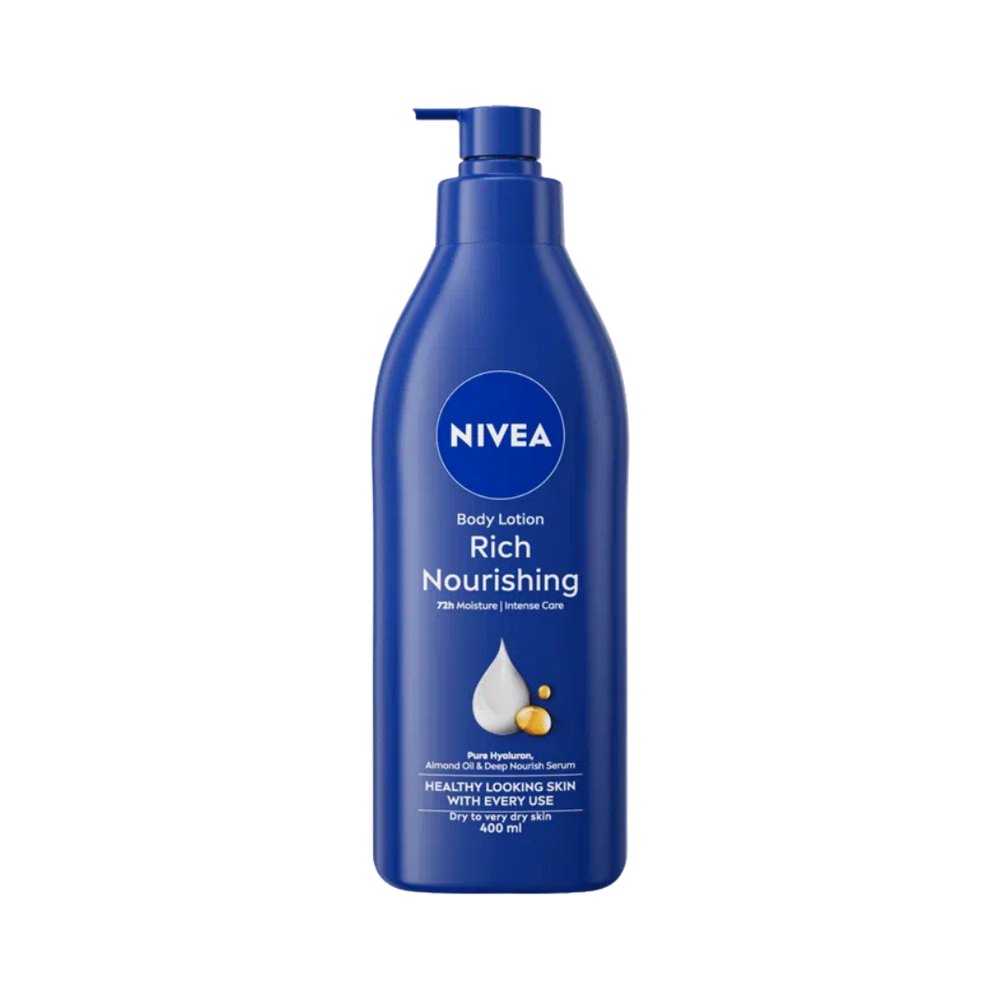 Nivea Rich Nourishing Body Lotion for Dry Skin - 400ml | نيفيا لوشن مرطب للجسم للبشرة الجافة جدا - 400 مل