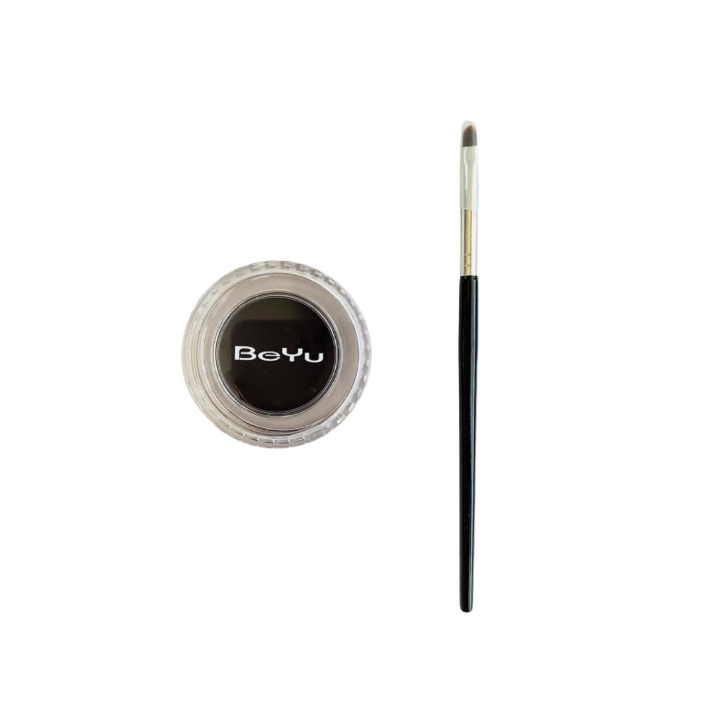 BeYu Tattoo Gel Eyeliner No. 01 | بيو جيل إيلاينر - رقم 1 + فرشاة