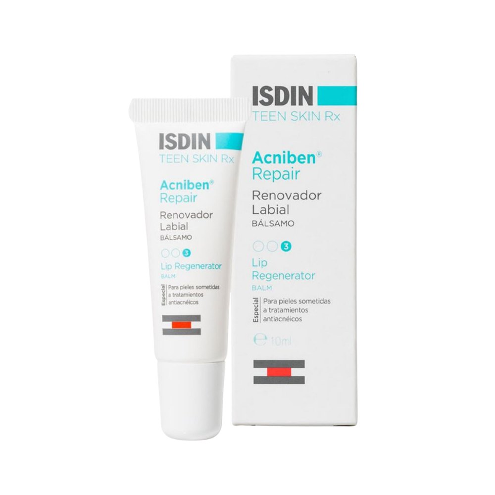 ISDIN Acniben Repair Labial Renewal Balm - 10ml | ازدن بلسم مجدد للشفاه - 10 مل