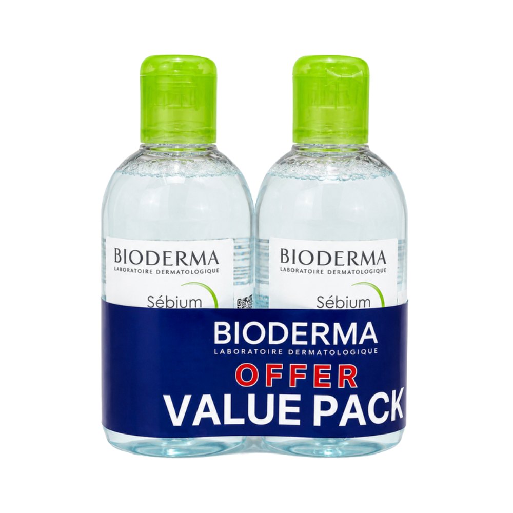 BIODERMA Sebium H2O Cleansing Solution Cleanser Special Offer - 250ml |بيوديرما ماء ميسيلار منظف للبشرة - عرض خاص 250 مل