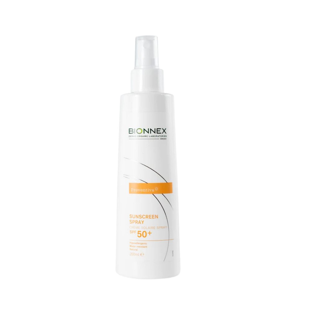 BIONNEX Preventiva Sunscreen Spray Spf50+ - 200ml | بايونيكس واقي شمسي بخاخ spf 50+ - 200 مل