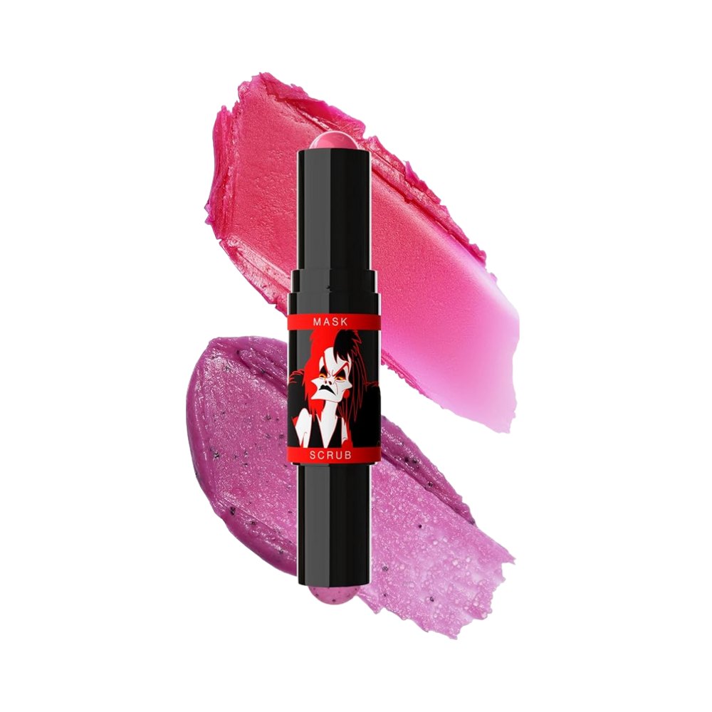 Wet n Wild Disney Villains Devious Dual-Ended Lip Scrub & Mask - 1.4g | ويت إن وايلد مقشر وماسك شفاه مزدوج - 1.4 غرام