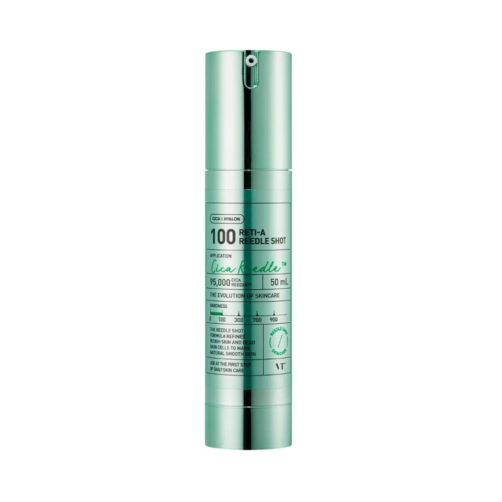 VT COSMETICS VT RETI-A REEDLE SHOT 100 - 50ml| في تي كوزمتيك سيروم علاجي مكثّف للتجاعيد -50 مل