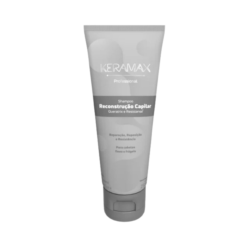 SKAFE Shampoo Reconstrucao Capilar Queratrix E Resistanse - 250ml | سكاف شامبو لإصلاح الشعر التالف - 250 مل