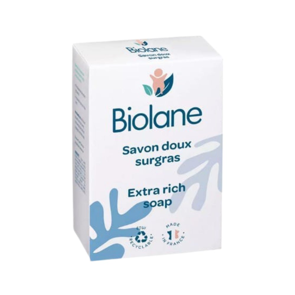 Biolane Extra Rich Soap Bio Savon Doux Surgras| بايولان صابون لتنظيف البشرة