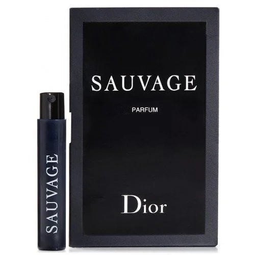 Dior Sample Sauvage parfum - 1 ml | ديور عينة عطر سفاج بارفان للرجال - 1 مل