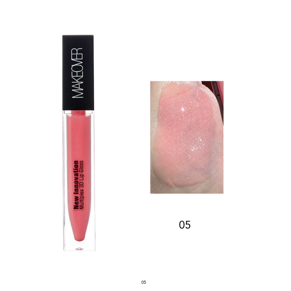 Makeover Multiplex 3D Lip - 6ml | ميك أوفر غلوس شفاه - 6مل