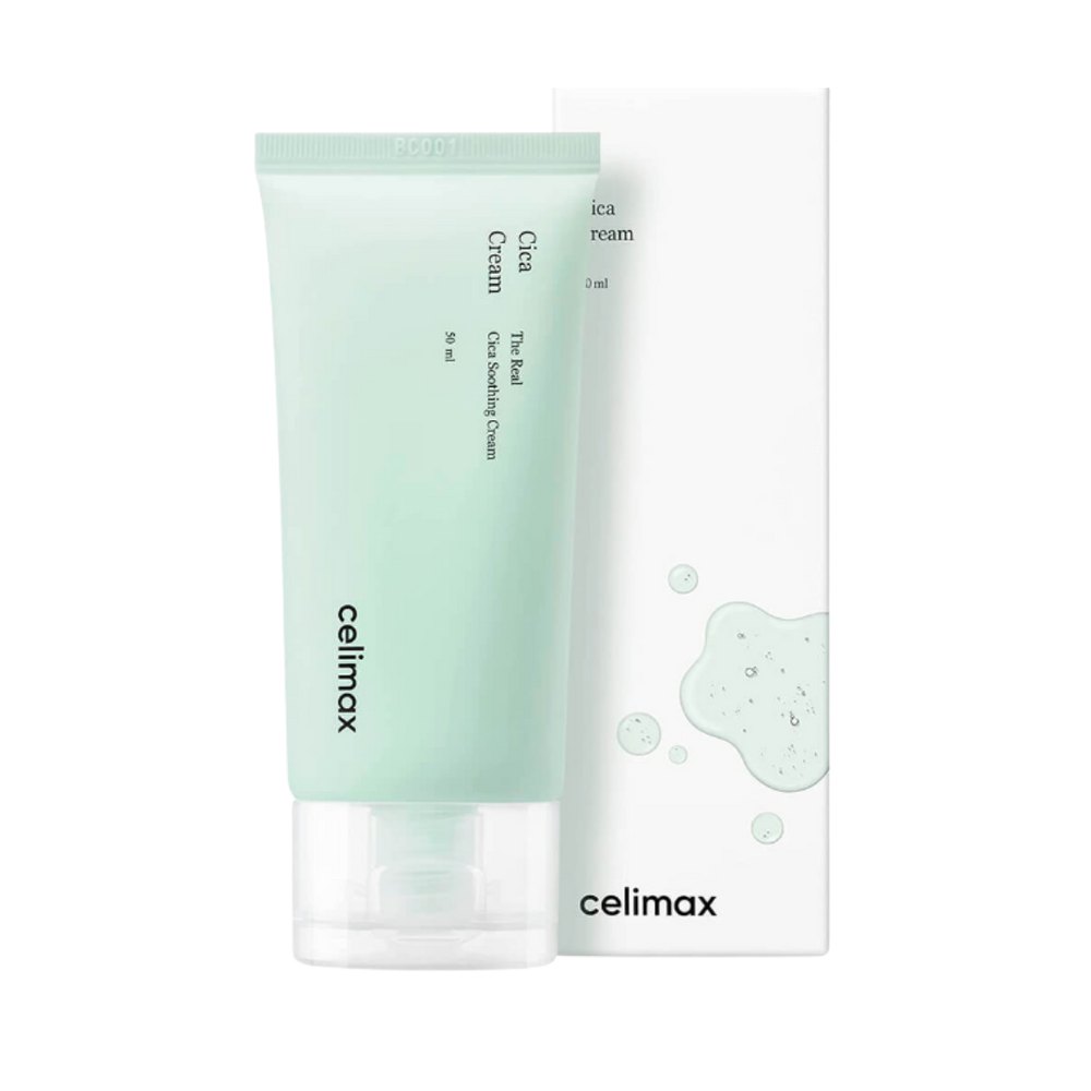 celimax The Real Cica Soothing Cream - 50ml | سيليماكس كريم السيكا المرمم و المهدئ للبشرة - 50 مل