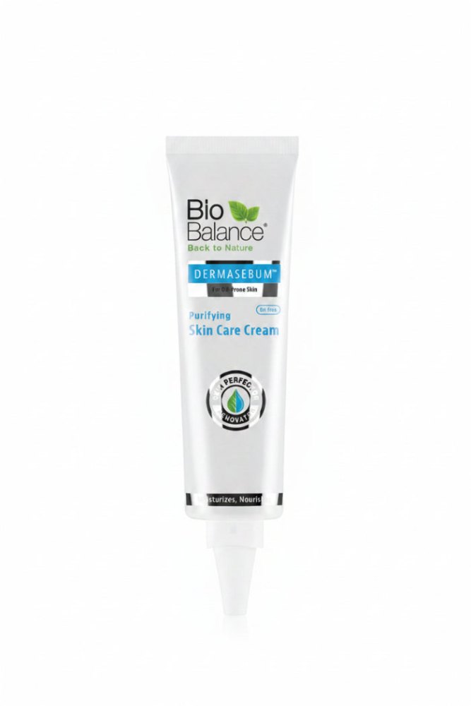 Bio balance Purifying Skin Care Cream - 55ml | بايو بالانس كريم مرطب للبشرة الدهنية والمختلطه مضاد للحبوب ومقلص للمسام - 55 مل