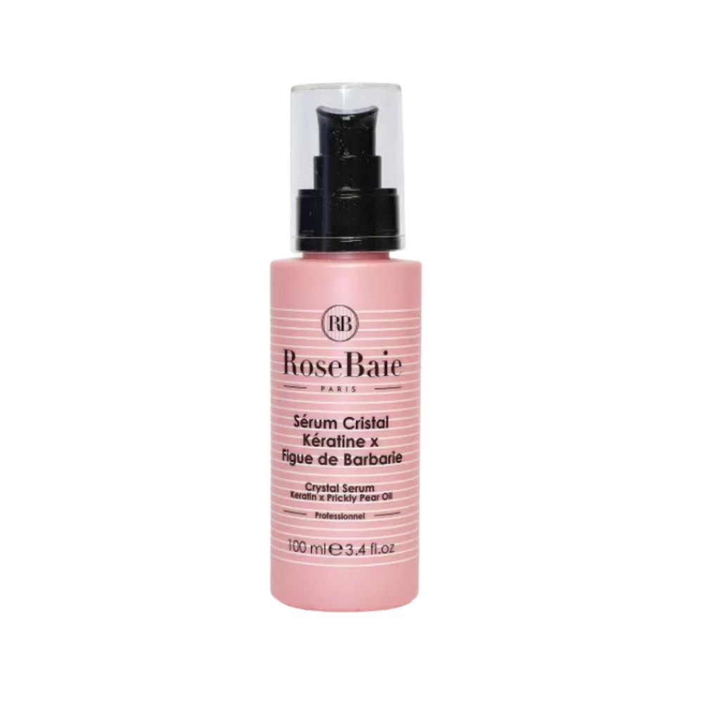 RoseBaie Keratin and Prickly Pear Crystal Serum - 100ml | روزباي سيروم منظّم لإفراز الدهون بزيت التين الشوكي - 100مل