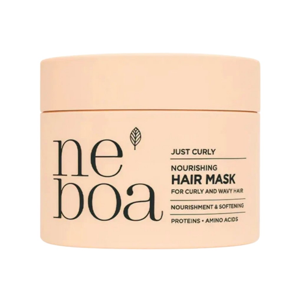 Neboa Just Curly Natural Hair Mask & Softening - 300ml | نيبوا ماسك للشعر الكيرلي - 300 مل