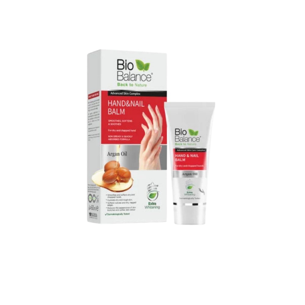 Bio Balance Hand And Nail Balm - 60ml | بايو بالانس مرطب لليدين ومطري للاظافر - 60 مل