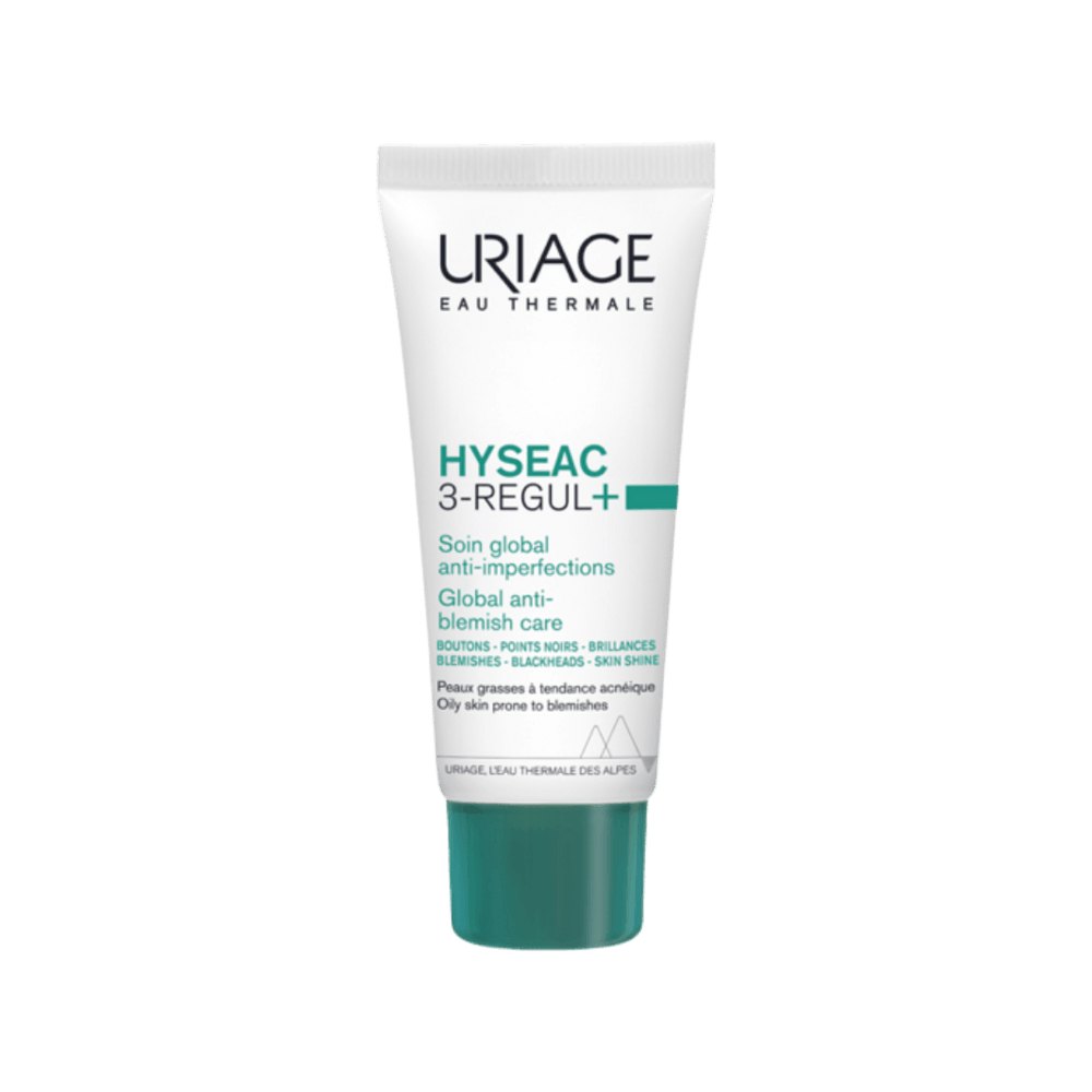 Uriage Hyseac 3-regul+ Global Anti-blemish Care - 40ml | يورياج كريم للبشرة المعرضة للشوائب - 40مل