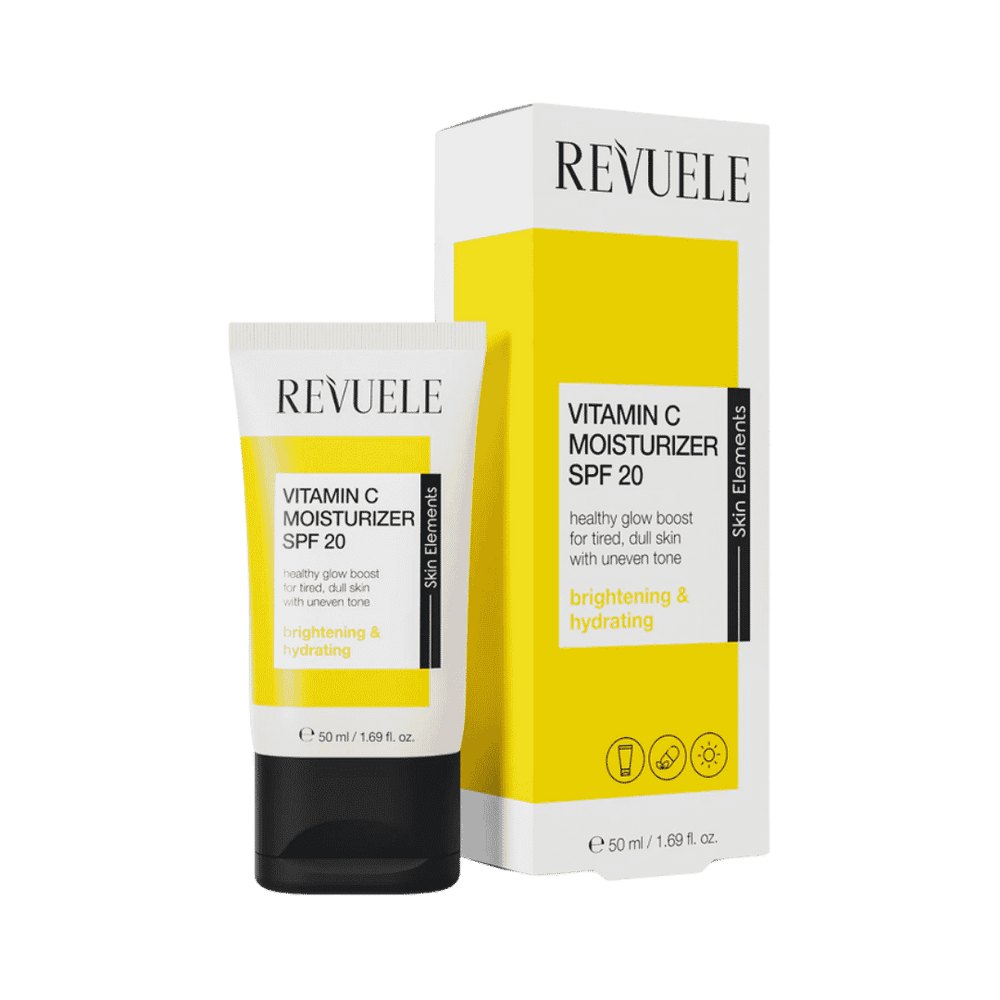 Revuele Vitamin C Moisturizing Cream SPF 20 Brightening & Hydrating - 50ml | ريفويل كريم مرطب فيتامين سي SPF 20 - 50مل