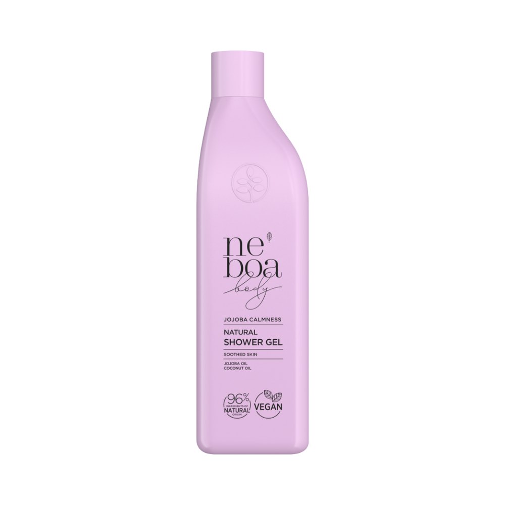 Neboa Jojoba Shower Gel Natural Skin Soothing - 300ml | نيبوا جل الاستحمام بخلاصة الجوجوبا - 300 مل