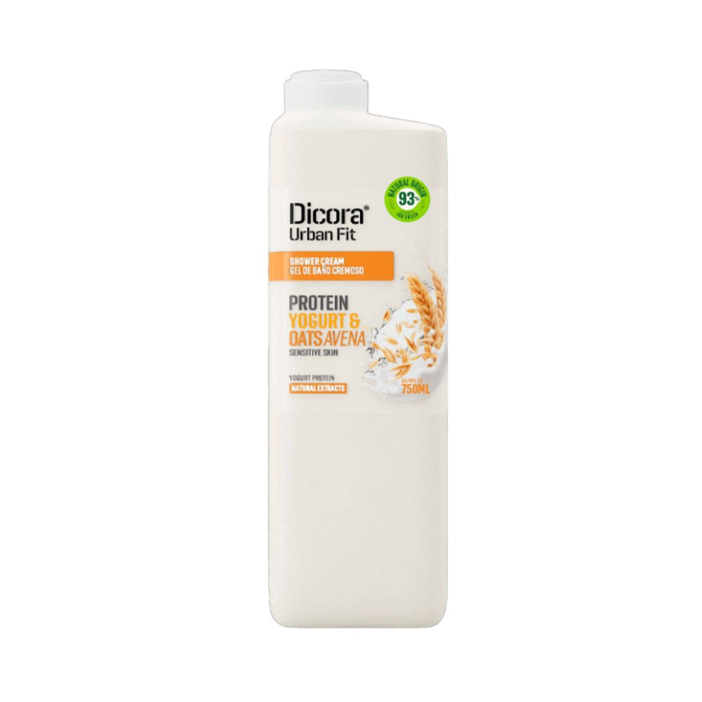 Dicora Shower Cream Yogurt & Oat Avena - 750ml | ديكورا سائل استحمام كريمي بالزبادي والشوفان - 750 مل