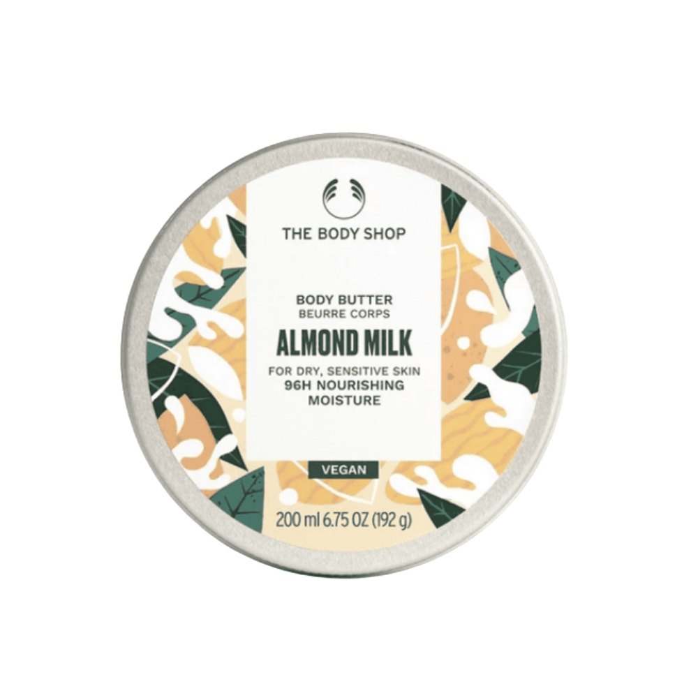The Body Shop Body Butter For Dry Sensitive Skin - 200ml | ذا بودي شوب زبدة الجسم بزيت اللوز - للبشرة الجافة و الحساسة - 200 مل