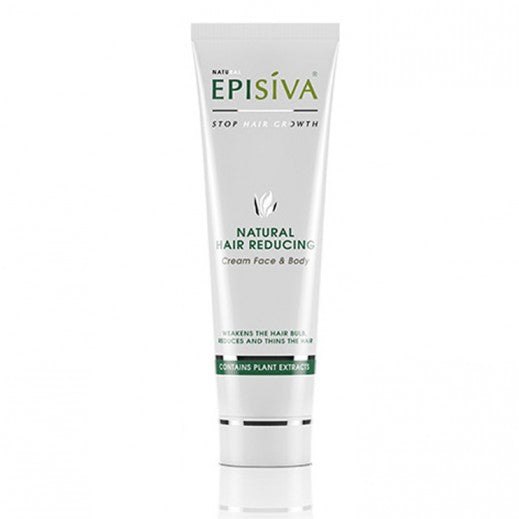 Episiva Hair Reducing Skin Cream - 140ml | ابسيفا كريم لتأخير نمو الشعر للوجه والجسم - 140 مل