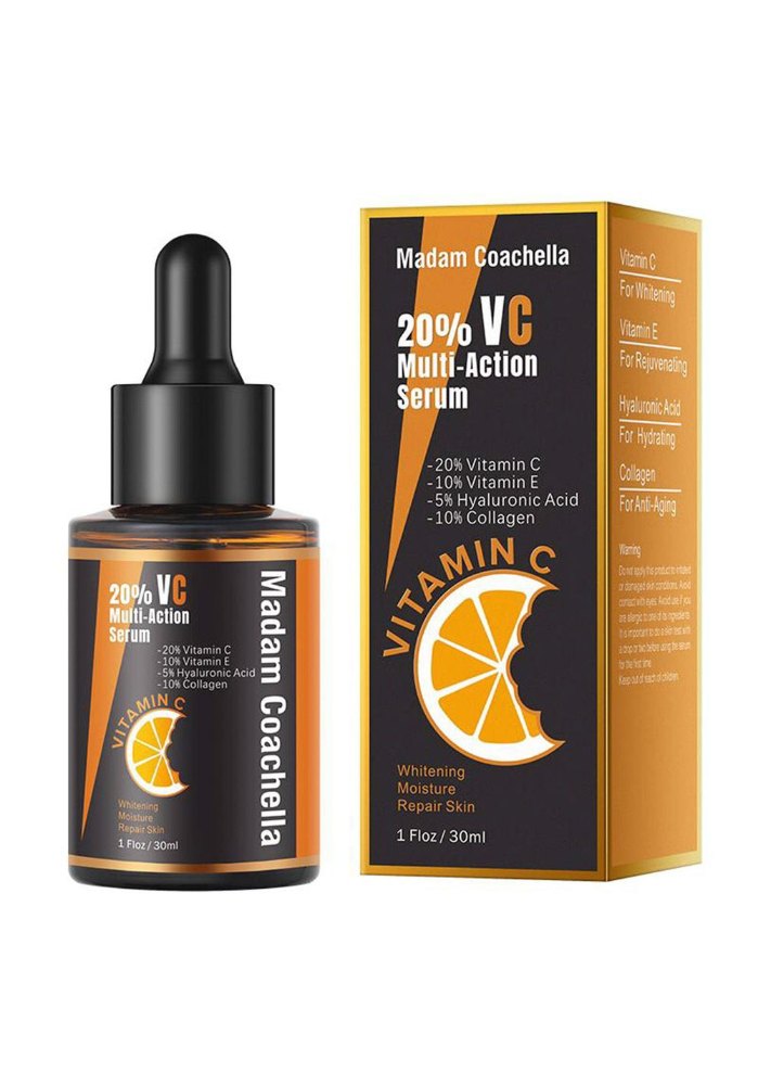 Madam Coachella Serum Vitamina C 20% Vc Multi-Action Serum - 30ml | مدام كوتشيلا سيروم فيتامين سي 20% متعدد الفعالية 30 مل